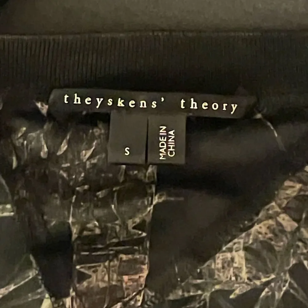 Theyskens’ Theory Silk Shirt Dress